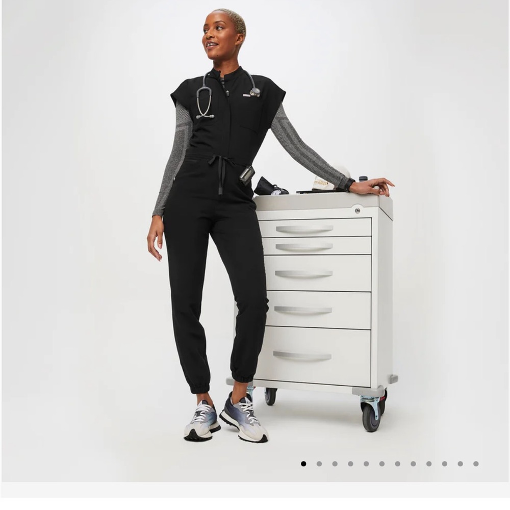 Figs Rafaela Cargo Scrub Jumpsuit